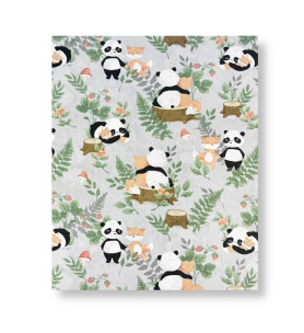 Chusta do noszenia dzieci do 15 kg Panda i Lis