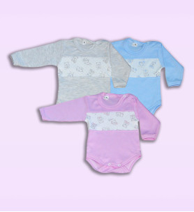 Body z długim rękawem Kolekcja Little Bears 62,68,74,80,86 cm