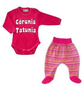 Komplet body + półśpioch Córunia