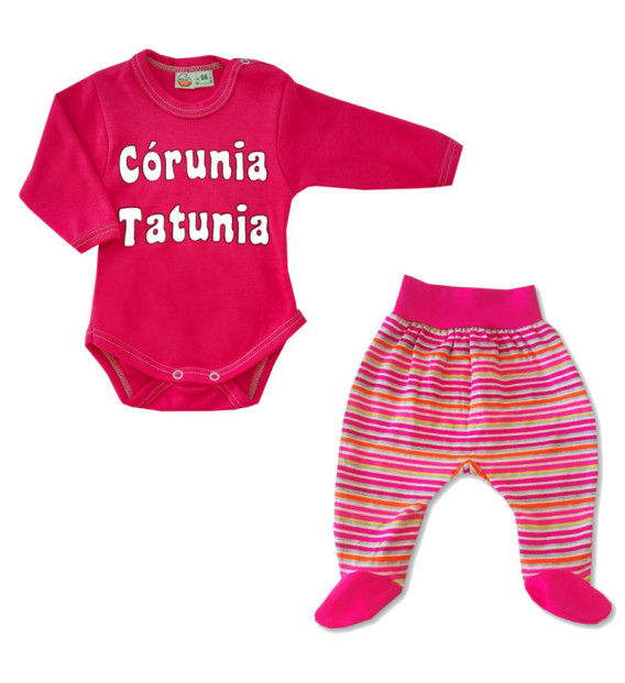 Komplet body + półśpioch Córunia