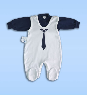 Komplet śpioch + kaftan z krawatem