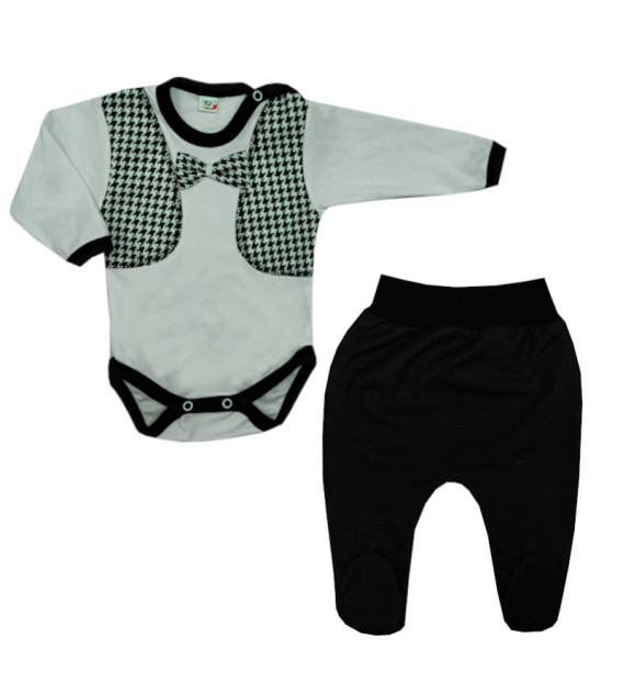 Komplet body + półśpiochy Elegant Mucha