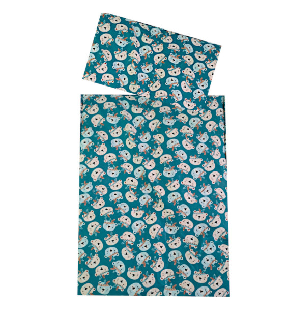 Komplet pościelowy Indianin Misie 120/80 cm