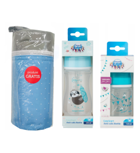 Canpol ZESTAW Butelka 120 i 240 ml TERMOOPAKOWANIE Koala
