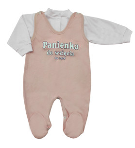 Komplet śpioch + kaftan  Panienka